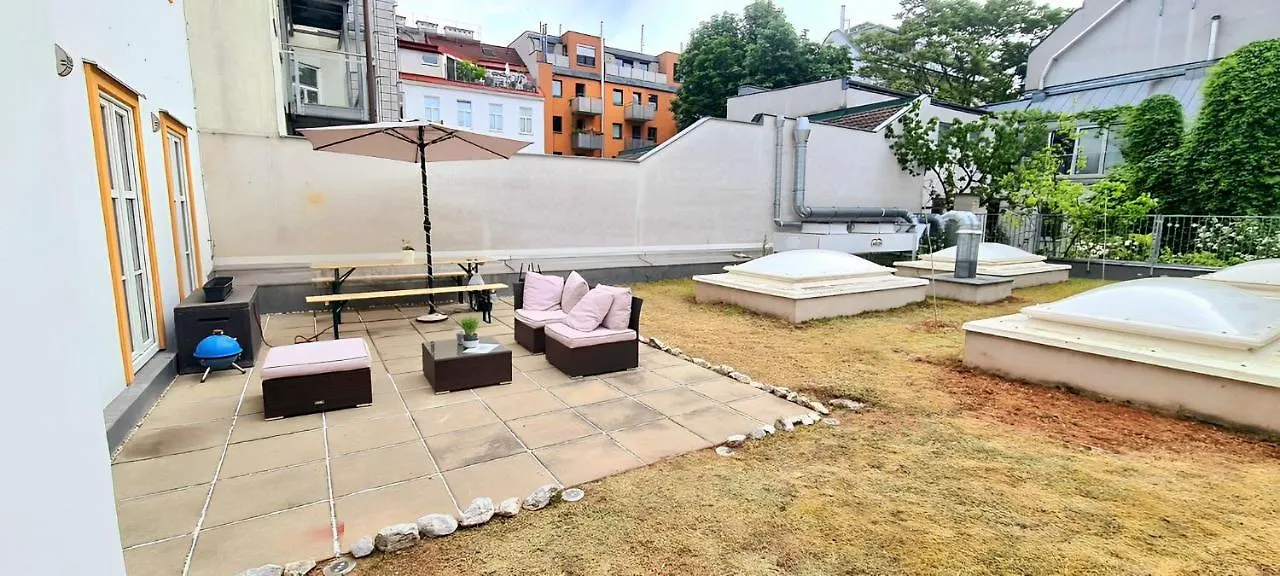 New & Central Marzstrasse City Apartment With Own Exit To The Inner Garden Vienna 0*,  Austria